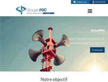 Tablet Screenshot of fgc.fr